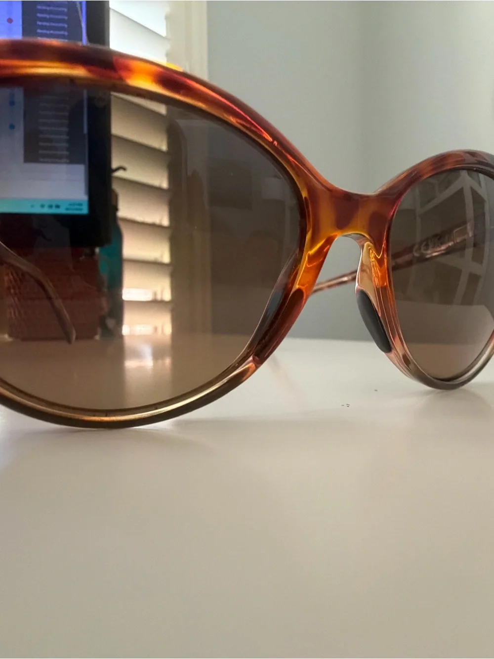 Maui Jim Tortoise Shell Sunglasses with Brown Lenses